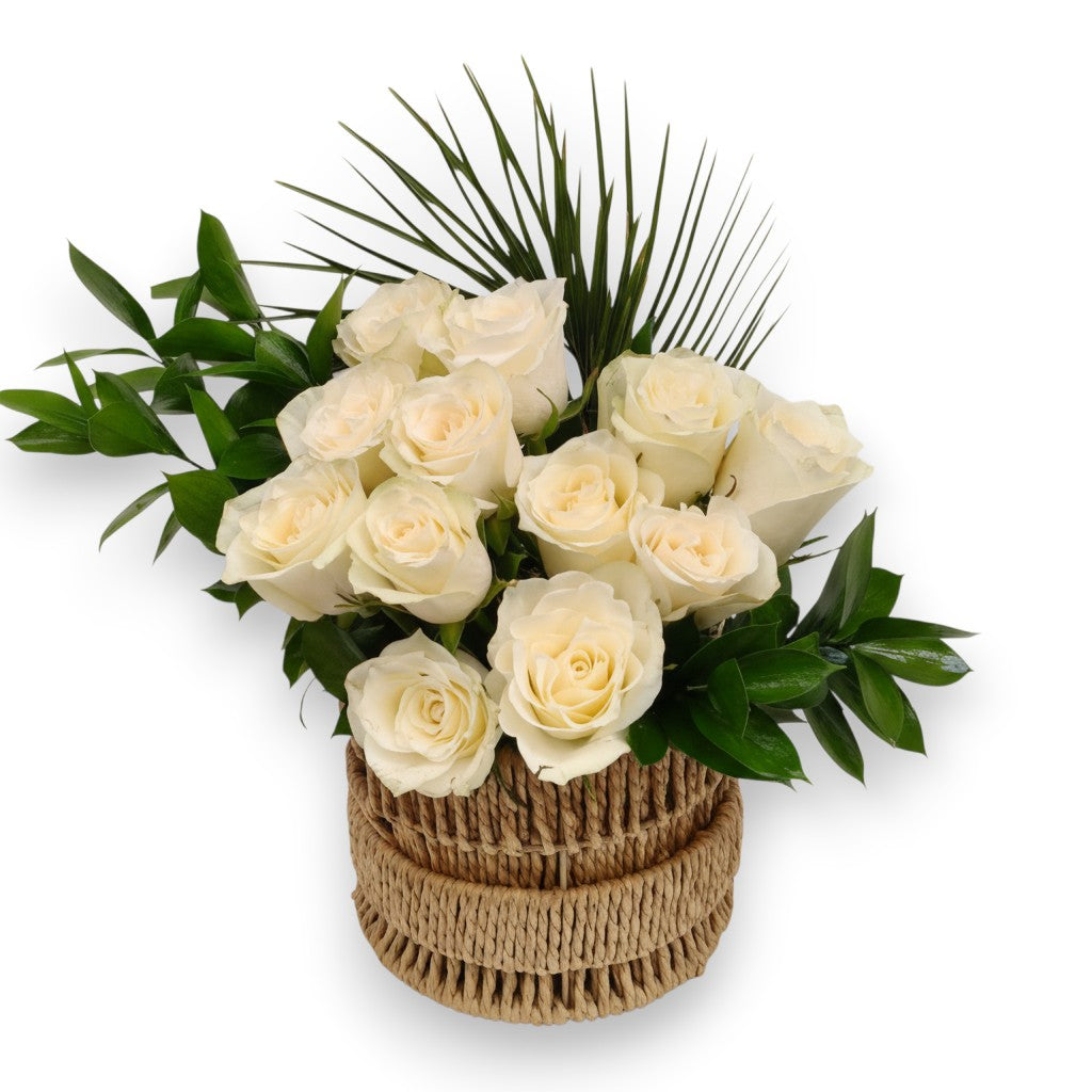 Pure Prestige Basket luxury flowers DELIVERY TO Cairo AND Egypt