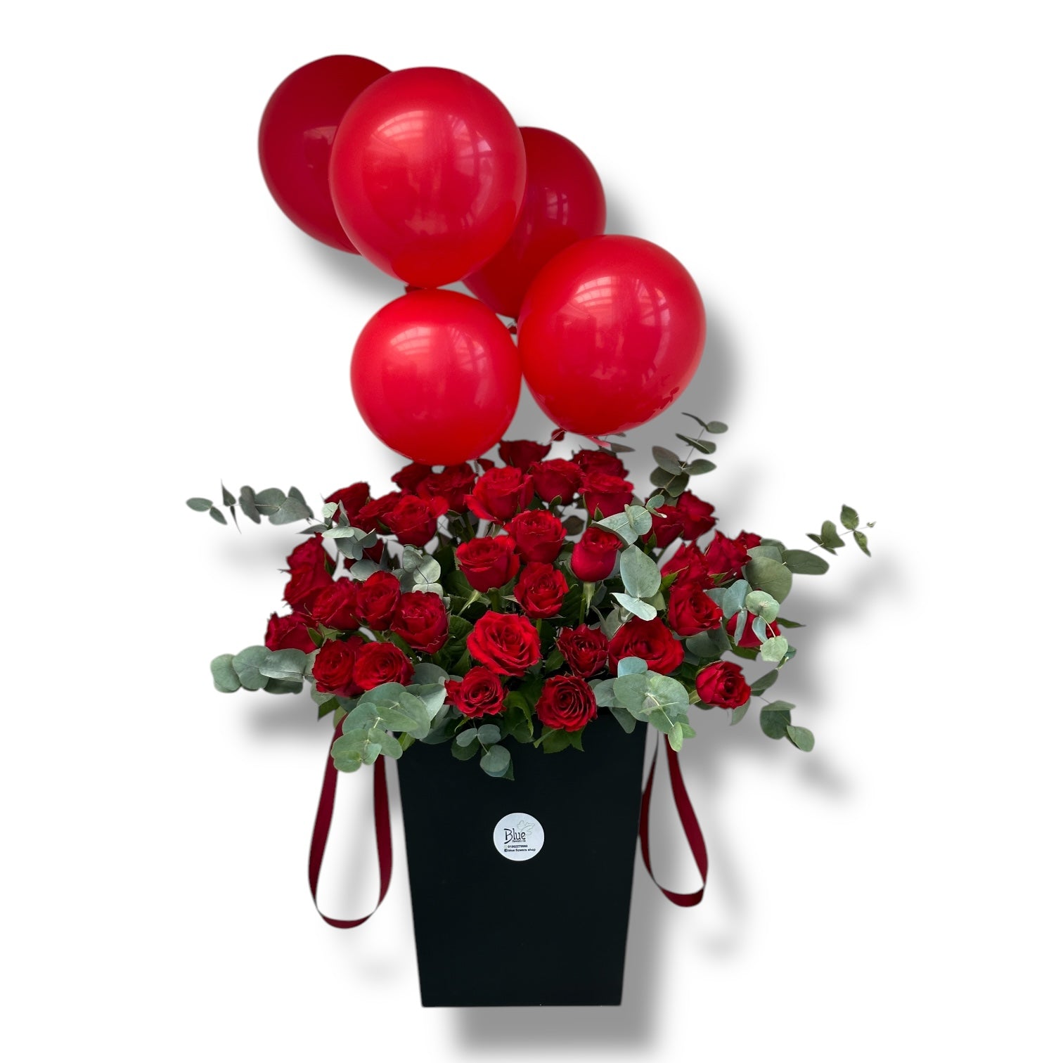 Scarlet Symphony luxury flowers DELIVERY TO Cairo AND Egypt