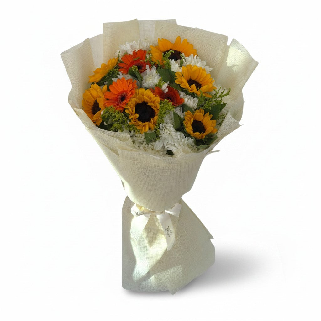 Sunlit Avenue Bouquet Hand Bouquet luxury flowers DELIVERY TO Cairo AND Egypt