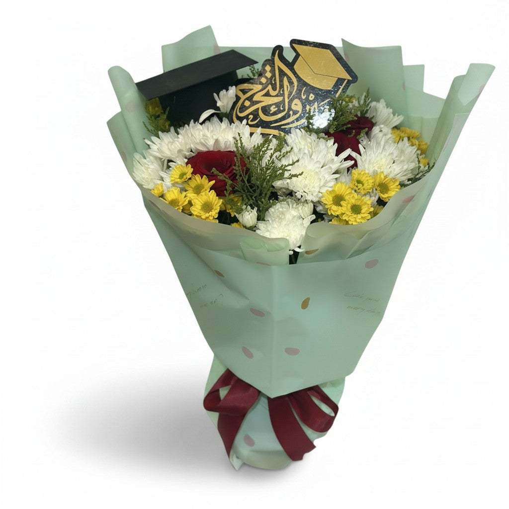 The Next Chapter Hand Bouquet luxury flowers DELIVERY TO Cairo AND Egypt
