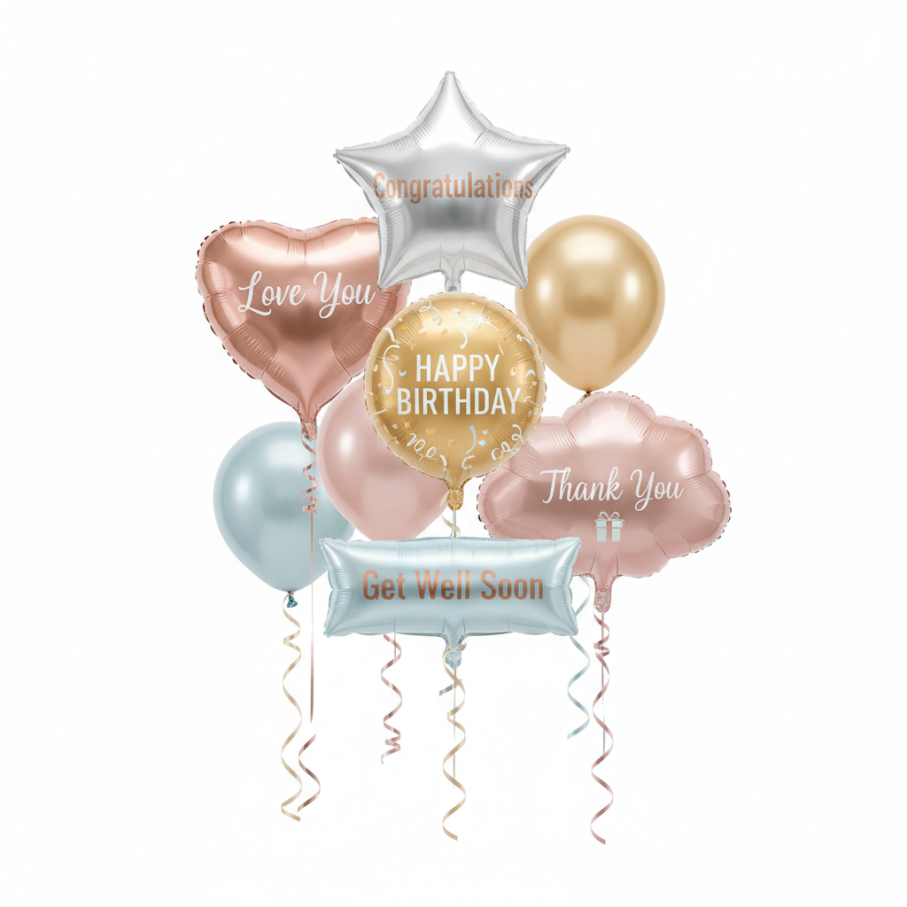 Balloon luxury flowers DELIVERY TO Cairo AND Egypt
