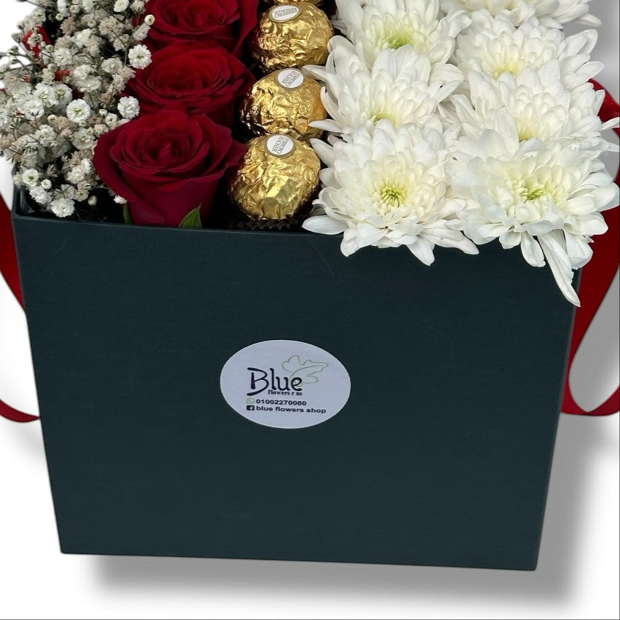 Harmony Elegance Box luxury flowers DELIVERY TO Cairo AND Egypt