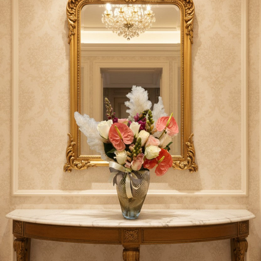 Maison Coralline Vase luxury flowers DELIVERY TO Cairo AND Egypt