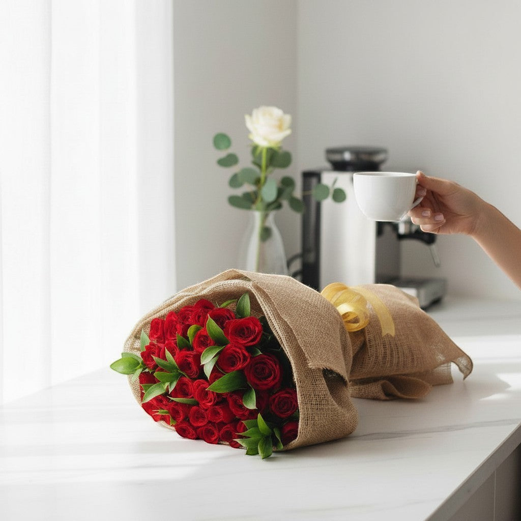 Rustic Love Bouquet Flowers bouquet luxury flowers DELIVERY TO Cairo AND Egypt