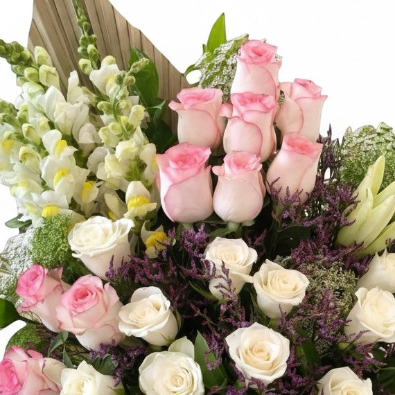Blush Poetry Garden Flowers bouquet luxury flowers DELIVERY TO Cairo AND Egypt