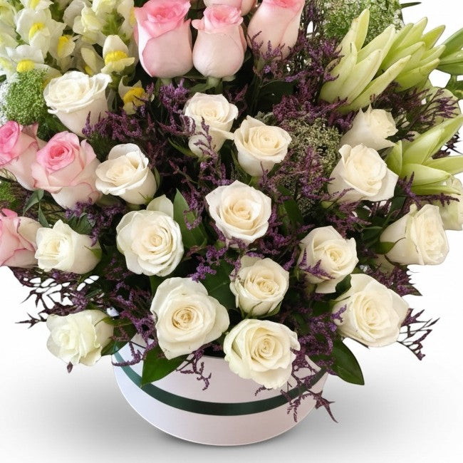 Blush Poetry Garden Flowers bouquet luxury flowers DELIVERY TO Cairo AND Egypt