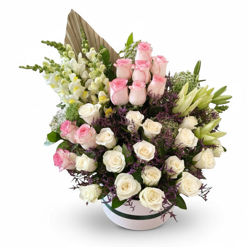 Blush Poetry Garden Flowers bouquet luxury flowers DELIVERY TO Cairo AND Egypt