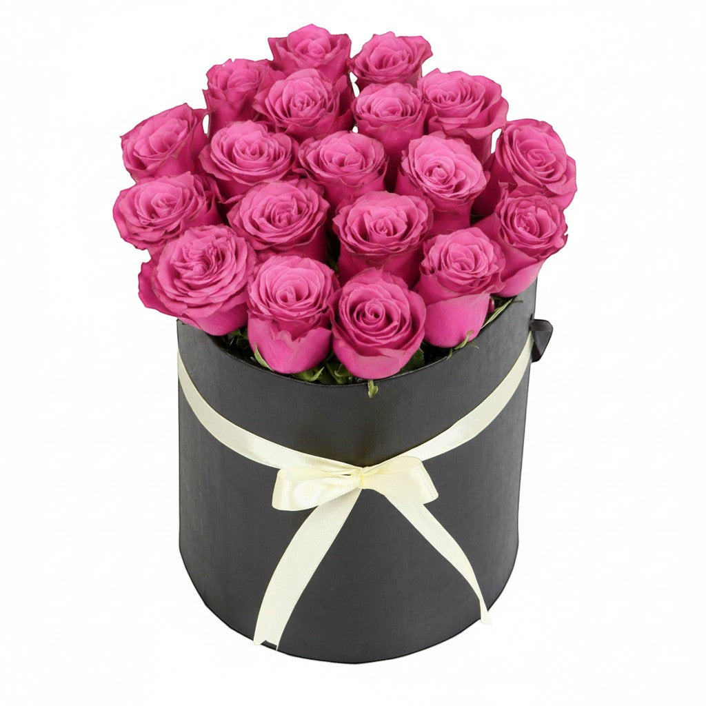 Magnificent Roses Pink Box luxury flowers DELIVERY TO Cairo AND Egypt
