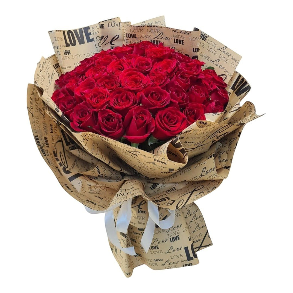 Make It Unforgettable – Roses Special Hand Bouquet luxury flowers DELIVERY TO Cairo AND Egypt
