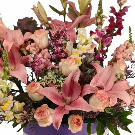 Rosé Velvet Garden luxury flowers DELIVERY TO Cairo AND Egypt