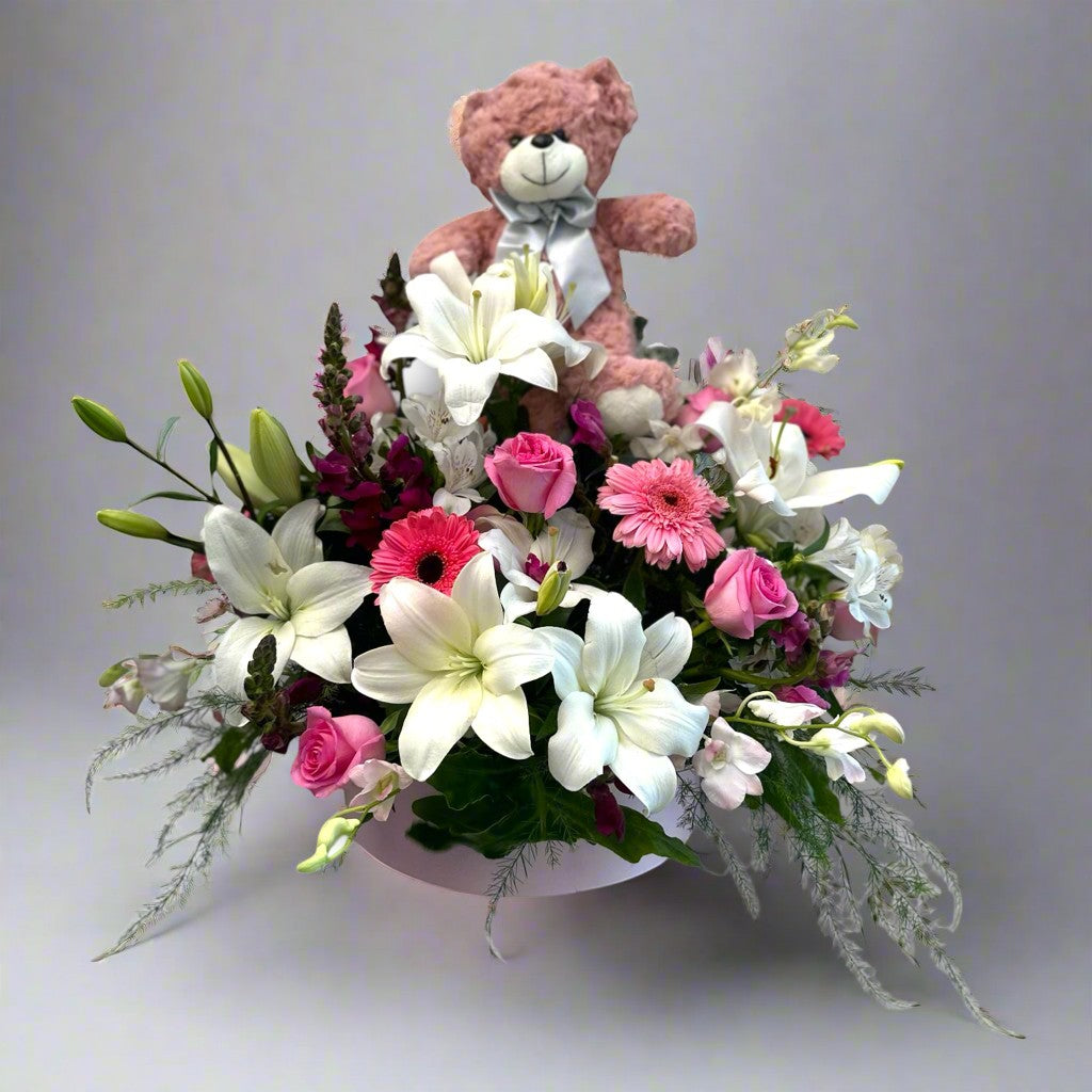 Teddy’s Garden Flowers bouquet luxury flowers DELIVERY TO Cairo AND Egypt