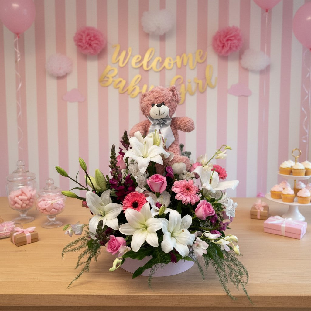 Teddy’s Garden Flowers bouquet luxury flowers DELIVERY TO Cairo AND Egypt
