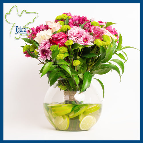Citrus Bloom Essence Vase luxury flowers DELIVERY TO Cairo AND Egypt