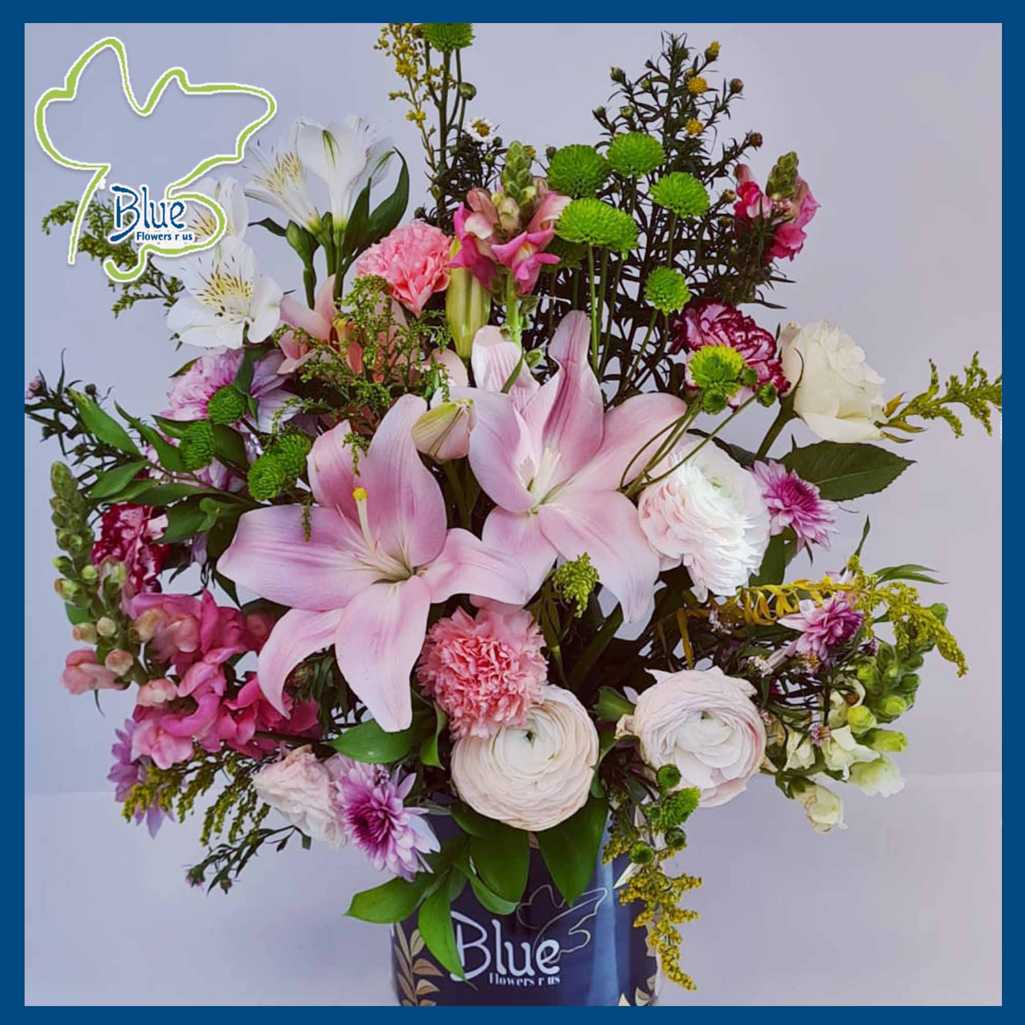 Pink Blossom Charm Flowers bouquet luxury flowers DELIVERY TO Cairo AND Egypt