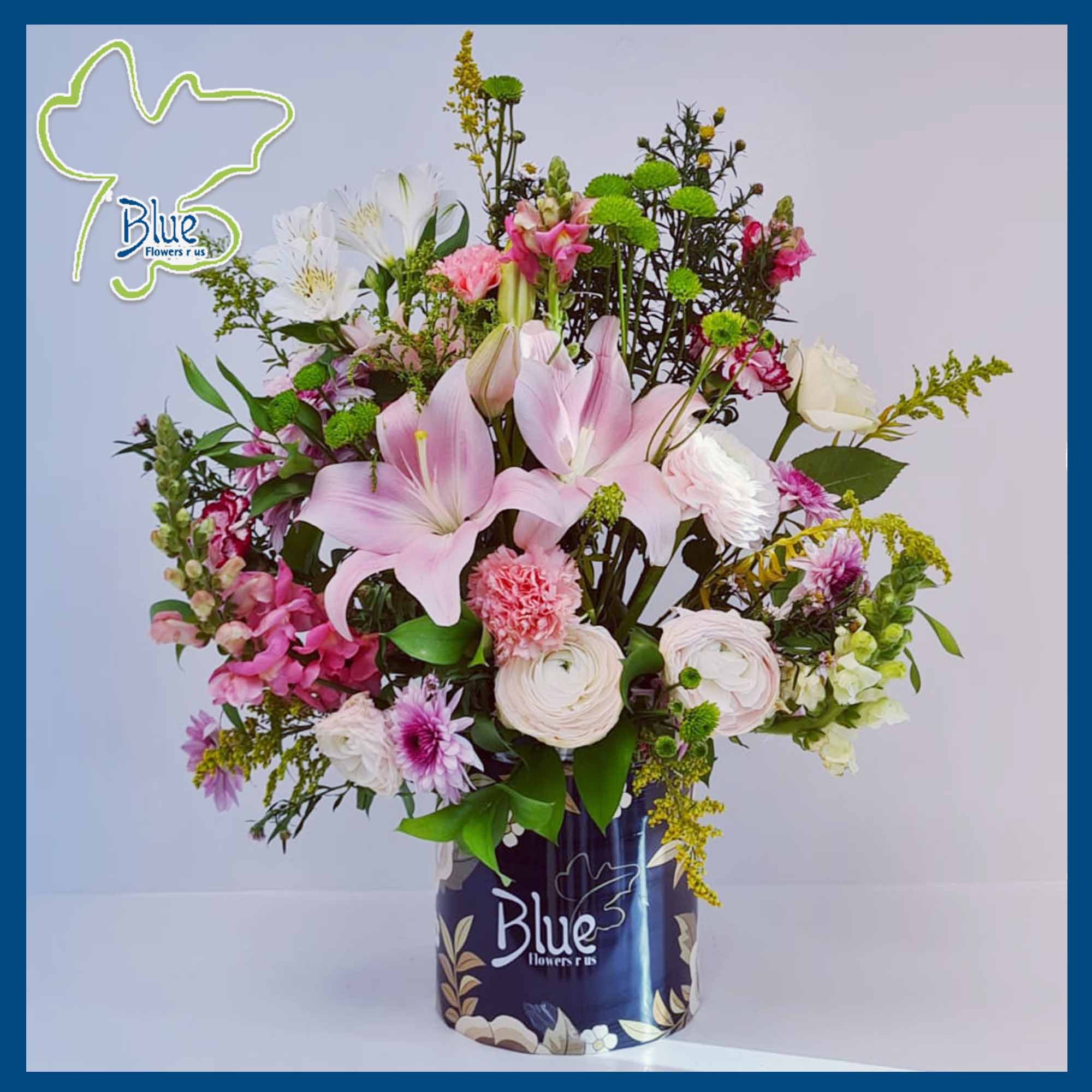 Pink Blossom Charm Flowers bouquet luxury flowers DELIVERY TO Cairo AND Egypt