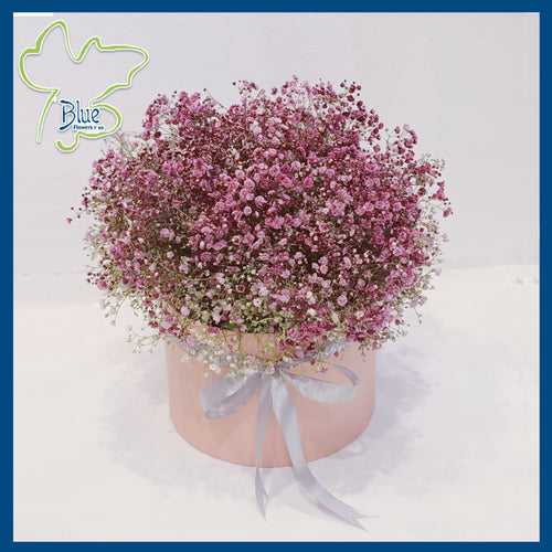 Blush Cloud Reverie Box luxury flowers DELIVERY TO Cairo AND Egypt